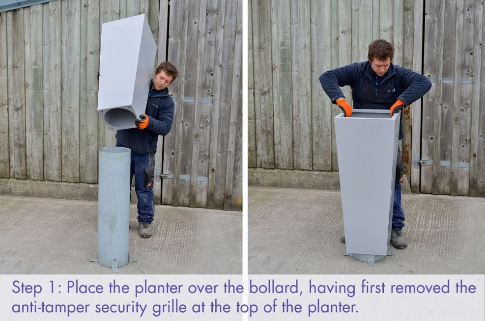 PAS 68 Bollard Security Planters Bespoke HVM and Vehicle Attack Delay